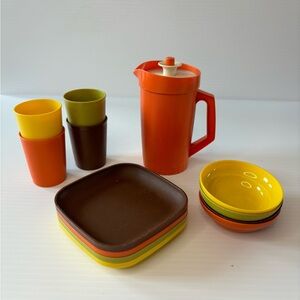 Vintage Tupperware Kid’s Playset 13 pieces